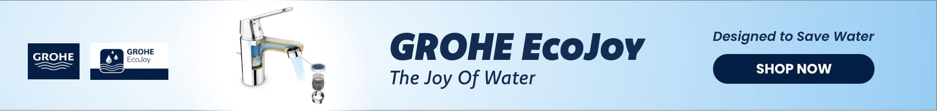 Water-saving Taps with GROHE EcoJoy at xTWOstore