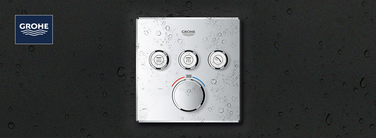 Thermostatic shower mixers from GROHE