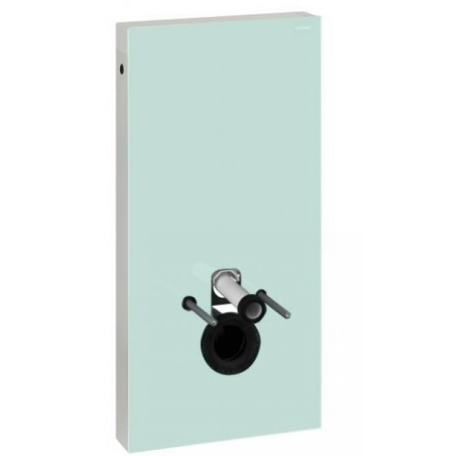 Geberit Monolith - Sanitärmodul für Wand-WC 1010 mm Glas mint