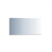 Alape SP - Spiegel ohne Beleuchtung 120mm weiß / verspiegelt