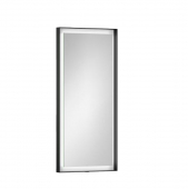 Alape Designspiegel - LED-Spiegel mit Speicherfunktion 375mm schwarz matt / verspiegelt