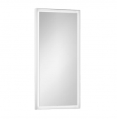 Alape Designspiegel - LED-Spiegel mit Speicherfunktion 500mm weiß matt / verspiegelt