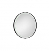 Alape Designspiegel - LED-Spiegel mit Speicherfunktion 600mm schwarz matt / verspiegelt