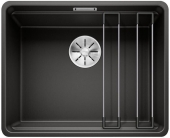 Blanco ETAGON - Küchenspüle 500-F SILGRANIT ohne Ablauffernbedienung schwarz