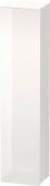 DURAVIT DuraStyle - Hochschrank mit 1 Tür & Anschlag links 400x1800x360mm weiß hochglanz/weiß matt