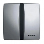 Geberit - Abdeckplatte aus Zinkdruckguss zu Urinalsteuerung Infrarot mattverchromt