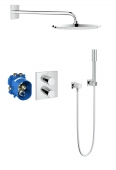 Grohe Grohtherm 3000 - Duschsystem Rainshower Cosmopolitan 310