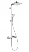 Hansgrohe Crometta E 240 - 1jet Showerpipe chrom