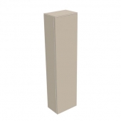 Keuco Edition 400 - Hochschrank mit 1 Tür & Anschlag links 450x1769x300mm cashmere struktur/cashmere struktur