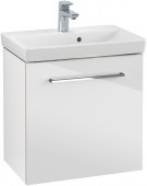 Villeroy & Boch Avento - Waschtischunterschrank 530 x 514 x 352 mm Anschlag links crystal white