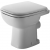 DURAVIT D-Code - Stand-Tiefspül-WC ohne Rimless® weiß mit HygieneGlaze