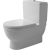 DURAVIT Starck 3 - Stand-Tiefspül-WC BIG Kombination für Aufsatz-Spülkasten ohne Rimless® weiß mit HygieneGlaze