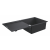 GROHE K500 - Küchenspüle mit Abtropffläche 1000x500 granit schwarz