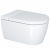 DURAVIT SensoWash Starck f - Dusch-WC Set Plus Compact mit Rimless weiß mit HygieneGlaze