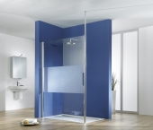 HSK Walk In Easy 1 - Walk clear light in Easy 1 front element Freestanding 1400 x 2000 mm, 96 special colors, 50 ESG