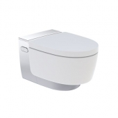 Geberit AquaClean Mera Comfort - Dusch-WC Komplettanlage 590 x 360 mm mit LED weiß / chrom