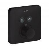 AXOR ShowerSelect - Concealed Thermostat for 2 outlets matt black
