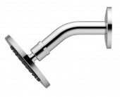 Ideal Standard Idealrain - Rain shower Ø100 mm with curved wall connector 118 mm