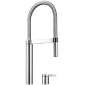 Blanco Culina-S - 2-hole single lever kitchen mixer XL-Size with Swivel Spout chrome