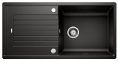 Blanco ZIA - Küchenspüle XL 6 S SILGRANIT mit Ablauffernbedienung reversibel schwarz