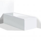 DURAVIT Vero - Panelling for bath and shower white / white