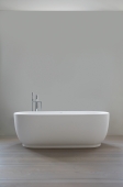DURAVIT Cape Cod - Back-to-wall bathtub 1900x900mm white matt