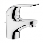 GROHE Euroeco Special - Single Lever Basin Mixer S-Size for open water heaters without waste set chrome
