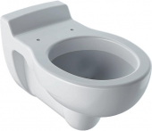 Geberit Bambini - Wall-mounted washdown toilet without Rimfree white with KeraTect