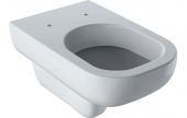 Geberit Smyle - Wall Hung Washdown WC with flushing rim white without Coating
