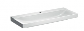 Geberit Xeno² - Washbasin 1200x480mm with 1 tap hole without overflow white with KeraTect
