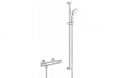 GROHE Precision Flow - Exposed thermostat with Shower Set 900 mm chrome