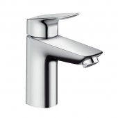 Hansgrohe Logis - Single Lever Basin Mixer 100 with metal pop-up waste set chrome