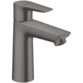 hansgrohe Talis E - Single Lever Basin Mixer 110 CoolStart with pop-up waste set brushed black chrome