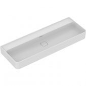 Ideal Standard Strada II - Double Washbasin for Furniture 1200x430mm without tap holes with overflow white with IdealPlus