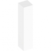 Keuco Edition 90 - Tall cabinet with 1 door & hinges right 400x1850x385mm white high gloss/white high gloss