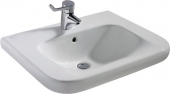 Ideal Standard Contour - Washbasin 600x555mm with 1 tap hole with overflow white without IdealPlus