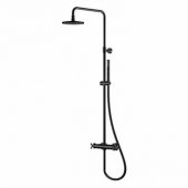 Steinberg Series 250 - Shower Set With thermostatic shower mixer matt black