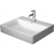 DURAVIT DuraSquare - Washbasin for Furniture 600x470mm with 1 tap hole without overflow white with WonderGliss