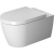 DURAVIT ME by Starck - Wall-mounted washdown toilet with Rimless® white with WonderGliss