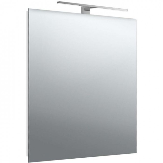 EMCO Mee - Mirror with LED lighting 800mm mirrored