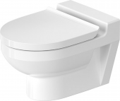 Duravit DuraStyle Basic - Wand-Tiefspül-WC für Kinder 480 mm rimless weiß mit WonderGliss