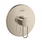 AXOR Uno - Concealed single lever shower mixer for 1 outlet brushed nickel