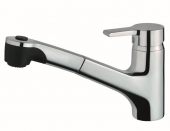 Ideal Standard Active - Single lever kitchen mixer with pull-out spray chrome