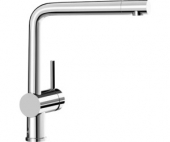 Blanco Linus - Single lever kitchen mixer L-Size with Swivel Spout stainless steel brushed 