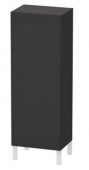 DURAVIT L-Cube - Medium unit with 1 door & hinges left 500x1320x363mm graphite super matt/graphite super matt