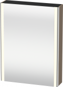 Duravit X-Large - Spiegelschrank 138x800x760mm 2 Spiegeltüren LED leinen