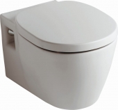 Ideal Standard Connect - Wall Hung Washdown WC with flushing rim white with IdealPlus