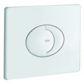 GROHE Skate Air - Flush Plate for WC with 2 flushes & start-stop function white / white