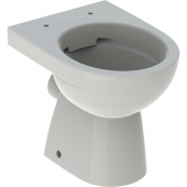 Geberit Renova - Stand-WC Tiefspüler Abgang horizontal Rimfree pergamon