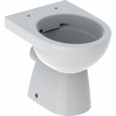 Geberit Renova - Stand-WC Tiefspüler Abgang horizontal Rimfree weiß Tect